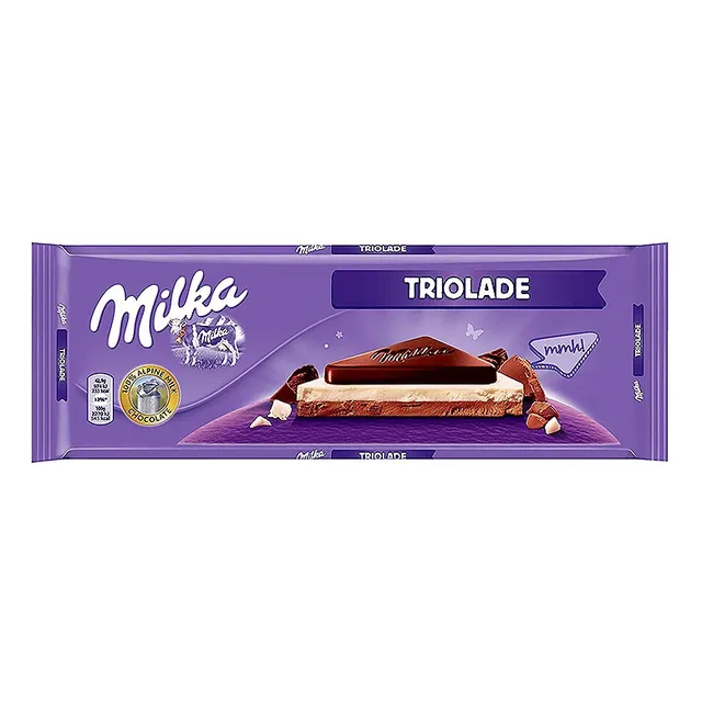 Chocolate Milka Triolade Triple Chocolates 280 Gr Mmmax