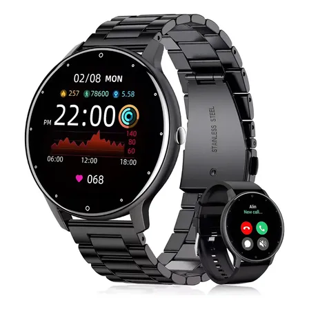 Smartwatch Lançamento Ultra 9 Pro Max Amoled (49mm) Titânio Preto