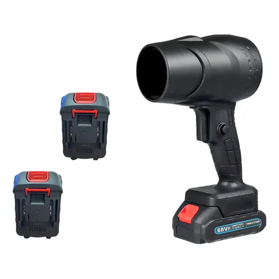 Soplador Inalámbrico 1050W Turbina Potente Batería 18V Thek Negro