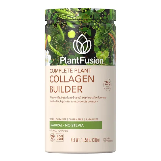 Colágeno En Polvo Plantfusion Vegan Sin Sabor 300 Ml
