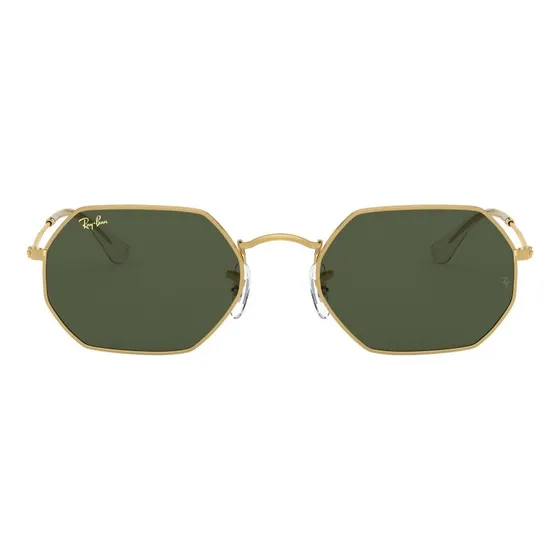 Gafas De Sol Ray Ban Octogonal Mujer Y Hombre Originales Color Dorado Color del armazón Dorado