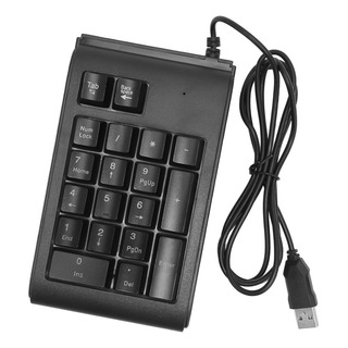 Teclado Financeiro Com Fio Usb Numérico De 19 Teclas Teclado Financeiro Com Fio Usb Numérico De 19 Teclas