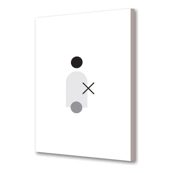 Cuadro Decorativo Minimalista Moderno Figuras Geométricas