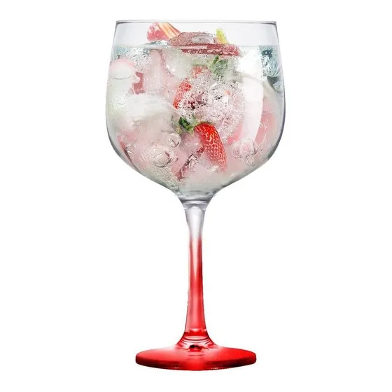 Taça de Gin, Taça de Vidro Red 700ml, Ruvolo