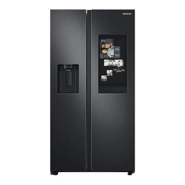 Refrigerador con freezer inverter Samsung RS27T5561 color black doi con capacidad de 756L 120V