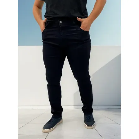 Calça Jeans Masculino Preta E Preta Grafite Plus Size