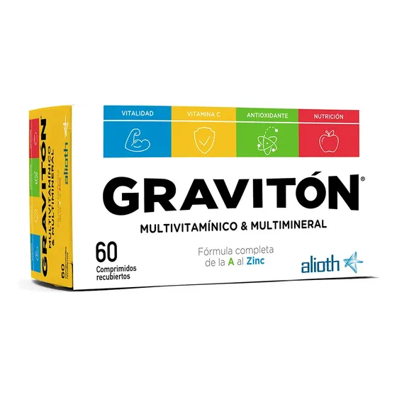 Graviton Multivitamínico Multimineral X 60 Comprimidos