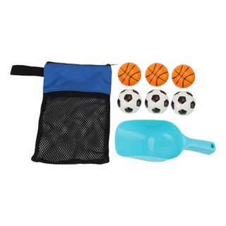 Set De Juego De Playa, Bolsa Ligera De Malla Con Pala Set De Juego De Playa, Bolsa Ligera De Malla Con Pala