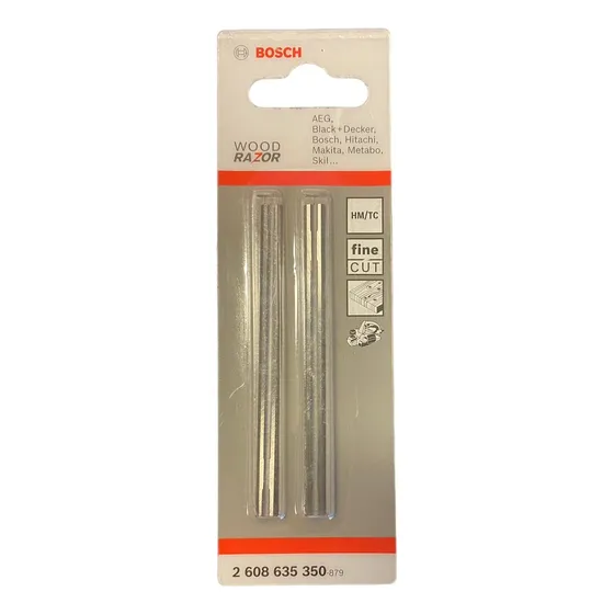 Cuchillos Cepilladora Bosch, Juego 2 Piezas