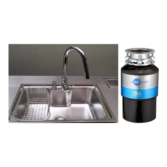 Cuba Inox C/ Acessorios E Triturador 66x45 Debacco 20231