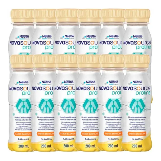 Novasource Proline - Kit 12x 200ml Cada - Nestle 