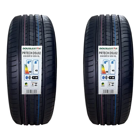 Kit 2 Pneus 235/55r19 105v Xl Tl Doublestar Prtech Dsu02