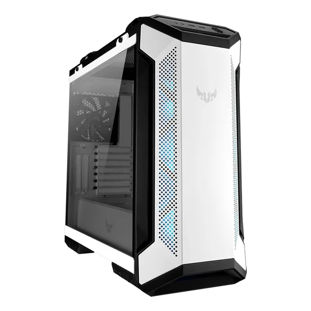 Gabinete Asus Tuf Gaming Gt501 Wh Rgb Eatx Cristal Templado