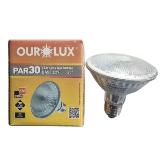 Lâmpada Par 30 Halógena 220v 75w E-27 Ressonância Magnética Branco-quente