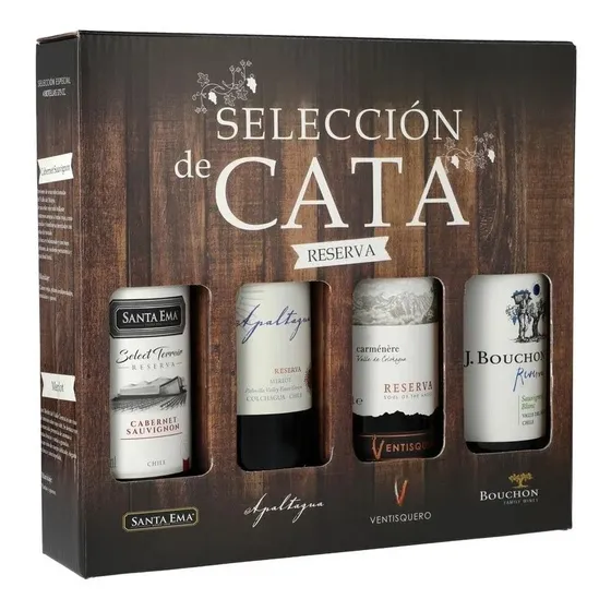 Estuche Selección De Cata Reserva 4 Varietales 