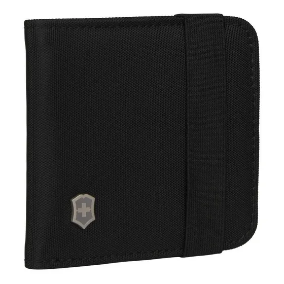 Victorinox Bi-Fold billetera negra