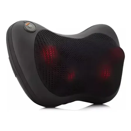Almofada Massageadora Shiatsu Supermedy Aquecimento E Rotação Preto