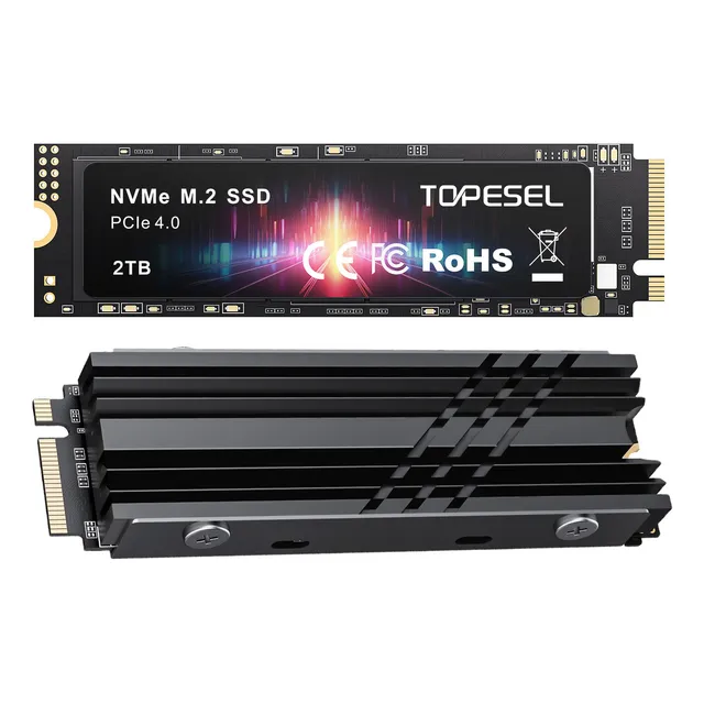 Unidad De Disco Sólido Ssd M.2 Nvme Interna Topesel De 2 Tb