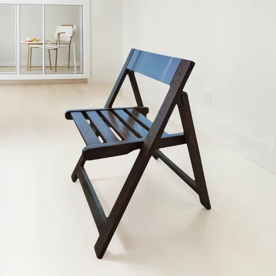 Silla Plegable Arborarte Nórdica Madera Flormorado  4 Unidad
