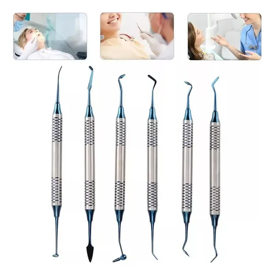Set De 6 Espátulas Para Resinas,profesional