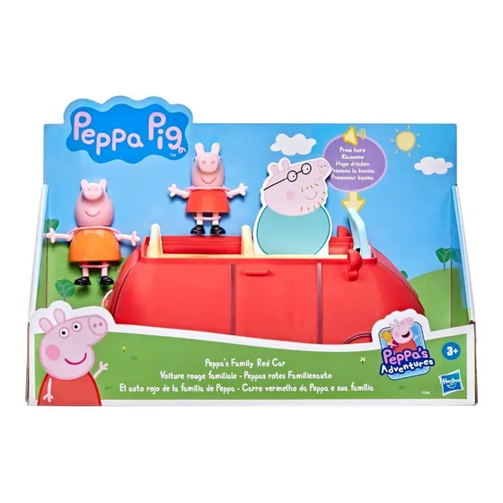 Peppa Pig - El Auto Rojo De La Familia De Peppa Hasbro