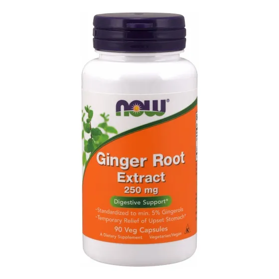 Extracto De Raíz De Jengibre De Supplement Now Foods, 90 Cáp