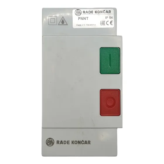 Arrancador De Tensión Plena Trifasico 3hp Bob:220vac 6.3-10a