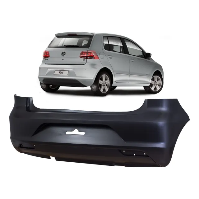 Paragolpe Trasero Volkswagen Fox Msi 2015 2016 2017 2018