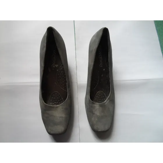 Zapatos Mujer #37 Grises Usados