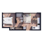 1 dormitorio  |  1 baño