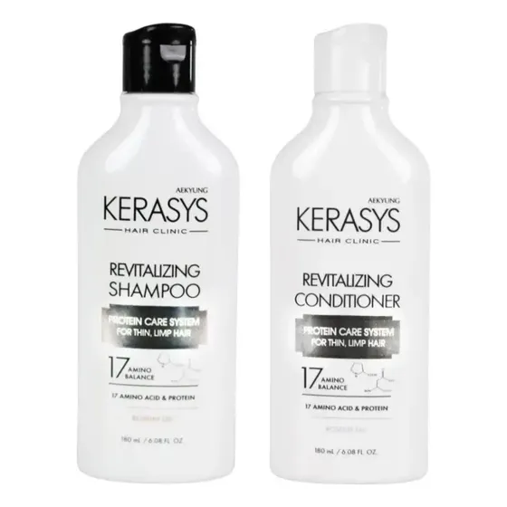 Kit Kerasys Revitalizing Shampoo + Cond 2x180ml