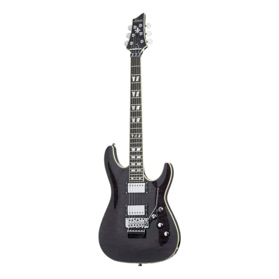 Guitarra Electrica Schecter C-1 Custom Fr Seymour Duncan Cus Color Negro Material Del Diapasón Ébano Orientación De La Mano Diestro