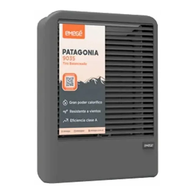 Calefactor Emegé Patagonia 9035 Multi Gas 3500kcal Tb Estufa