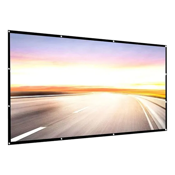 Pantalla Proyeccion Plegable 150  Antiarruga Para Cine Casa
