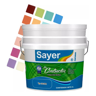 Sayer Neo Contractor Galon 4 Litros Piintura Color Fucsia Sayer Neo Contractor Galon 4 Litros Piintura Color Fucsia