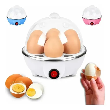 Cozedor de Ovos Golden Festa Elétrico a Vapor Para Até 7 Ovos, Legumes e Salsichas