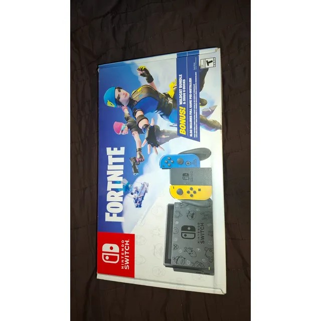 Nintendo Switch 32gb Fortnite Wildcat Bundle Azul