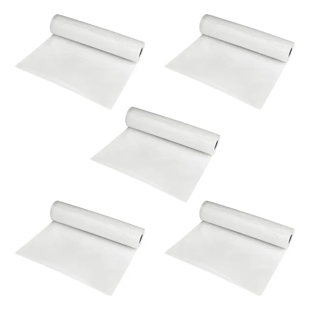 Pack 5 Rollos Bolsas Gofradas Sellador Al Vacío 20x500