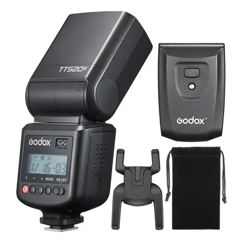 Kit Flash Godox V860iii Ttl Hss P/ Nikon + Rádio Flash Xpron