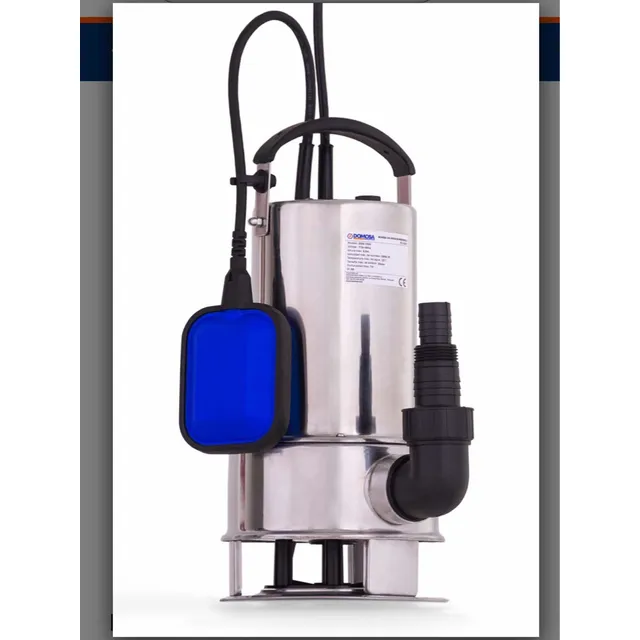 Bomba Sumergible, Agua Negra Inoxidable, 1,5hp 115v