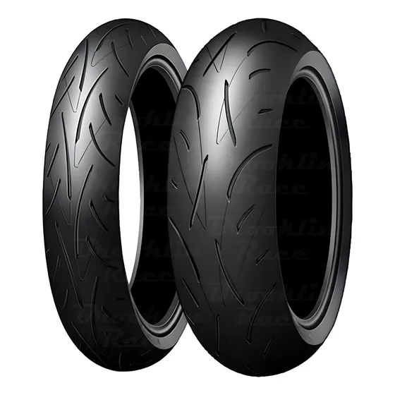 Pneus Dunlop Sportmax D214 180/55-zr17 dianteira traseira 2 unidade