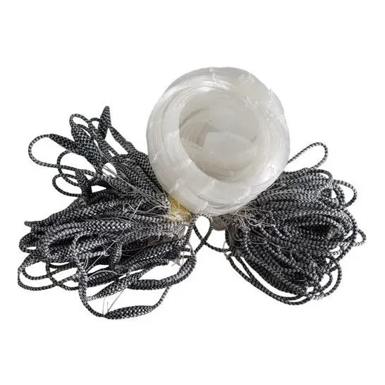 Redinha Para Pesca Fio 0,40mm Malha 8(40mm)10-metros 16m.alt