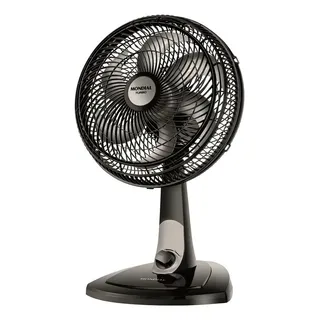 Ventilador De Mesa Mondial Vt-30-b Turbo Com 6 PĂĄs Prata Estrutura Preto, 30cm De DiĂąmetro Ventilador De Mesa Mondial Vt-30-b Turbo Com 6 PĂĄs Prata Estrutura Preto, 30cm De DiĂąmetro