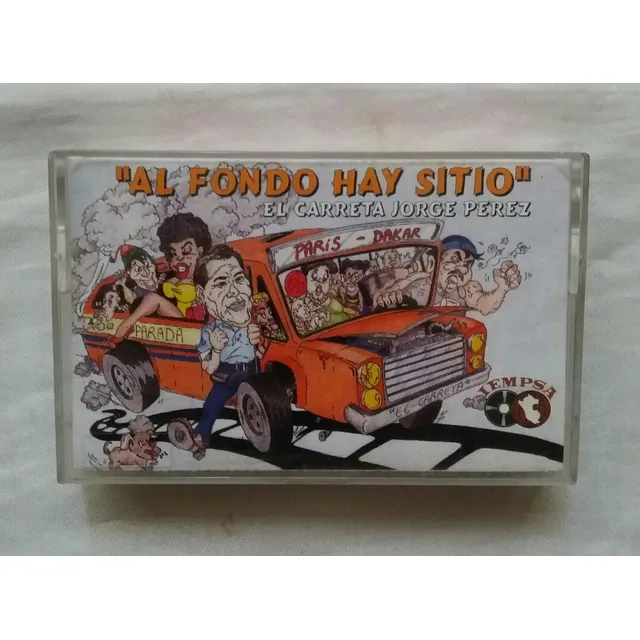 El Carreta Jorge Perez Al Fondo Hay Sitio Cassette Original 