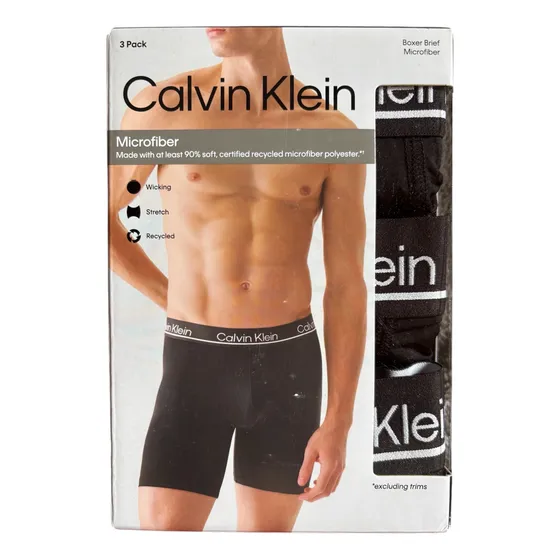 Boxer Calvin Klein Microfiber Originales Pack X 3 - 