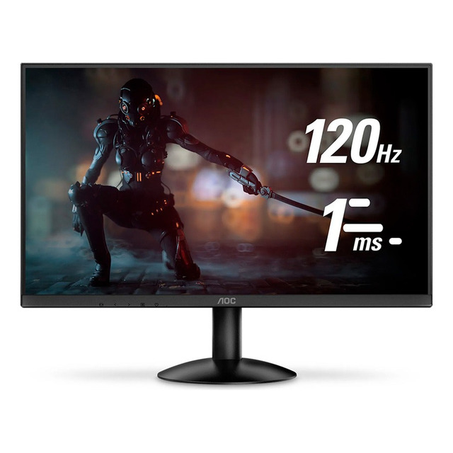 Monitor Gamer Aoc 22'' Full Hd Gaming 120hz 1ms 22b30hm23 Cor Preto 127/220v Monitor Gamer Aoc 22'' Full Hd Gaming 120hz 1ms 22b30hm23 Cor Preto 127/220v