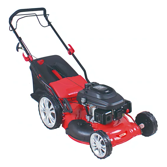 Cortadora De Cesped 5.5hp Equus Premium 51cm Autopropulsada Color Rojo