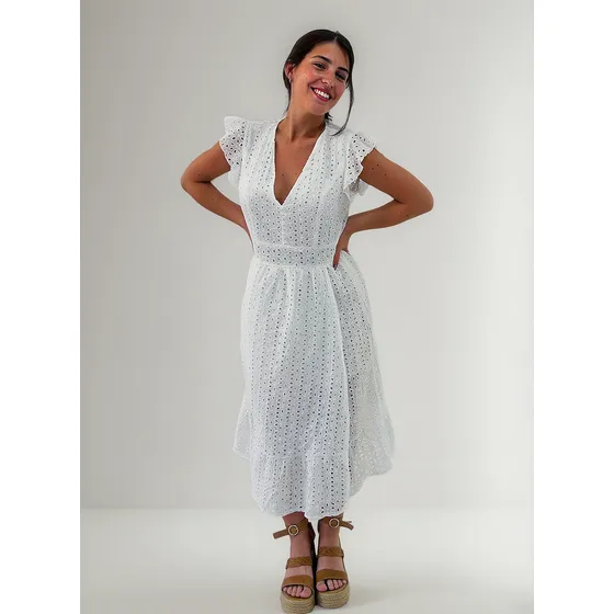 Vestido De Mujer Broderie Byh