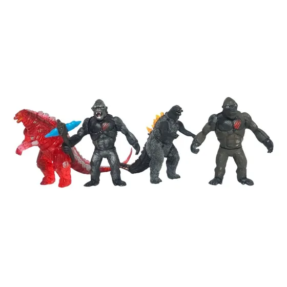Set Figuras King Kong Vs Mecha Godzilla 
