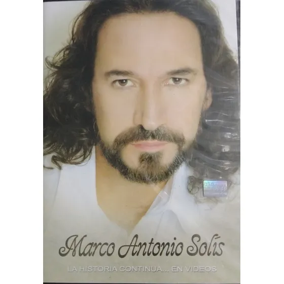 Marco Antonio Solis Dvd Nuevo Sus Mayores  14 Exitos Únicos 